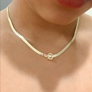 GIA INITIAL NECKLACE - C